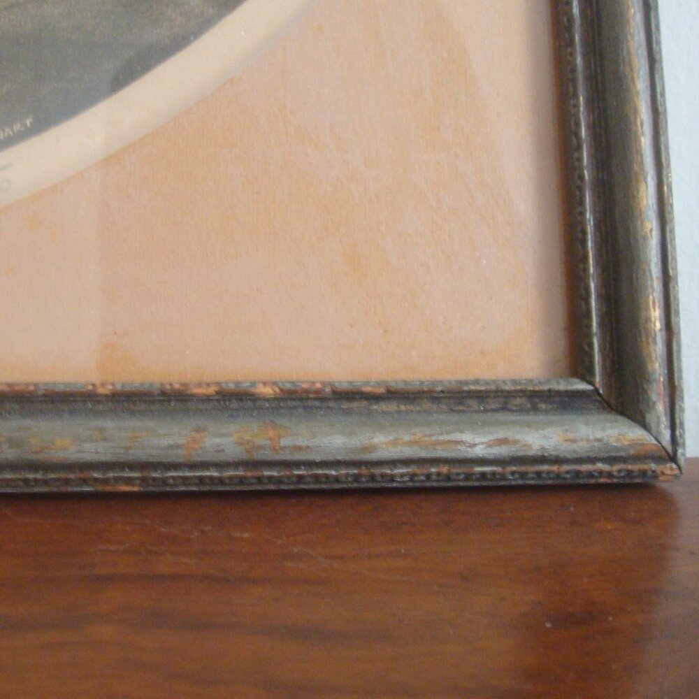 Artist Louis Szanto "Commerce" Framed Print Vintage or Antique(?) - Picture 8 of 10